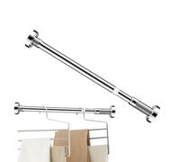 Heavy Duty Rod, Closet Support Rod, No Drill Rod, Stainless Steel Rod, Adjustable Clothes Rod, Telescopic Shower Rod, Wardrobe Clothes Rack, Bathroom Curtain Rod, Clothes Dryer Rack, Laundry Balcony R