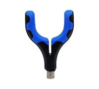 Heavy Duty Rod Holder Stand, V Head Fishing Rod Rest Gripper System, Non Slip Pole Support Butt Grip Mount, Stable Angling Pole Pod Base Holder, Sturdy Fishing Stick Positioning Accessory Kit