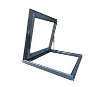 Heavy Duty Skylight House Roof Window, Sloped Flat Roof Skylight Cover, Roof Lighting Well Window for Indoor Attic, for Attic,Basement,Sun Room(LxW 80x50cm/31.5x19.7in)