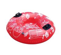 Heavy Duty Snow Tube - Inflatable Outdoor Sledding Supplies | WinterSnow Sled with Handles, OutdoorTube with Safety Grip, Inflatable Snow Tube for Beginners Visitors Resort Park Holiday Fun