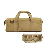 Heavy Duty Stake Bag, Grande Capacity Tent Peg Organizer, 15,75 x 5,91 Inches Storage with Handle, Oxford PVC Tool Bag, Camping Gear with Practical Design, Outdoor Organizer for Hiking Climbing