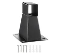 Heavy Duty Steel Mount, Side Awning Wall Bracket, 3.94 Inch Support Rack with Reinforced Build, Industrial Metal Fixing Hardware, Outdoor Base with Weatherproof Design Awning Stand for Backyard