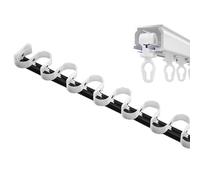 Heavy Duty SystemSSd Rail de plafond caché en forme de vague pour une installation fluide et silencieuse pour cloisons de pièce et baies vitrées et élégant