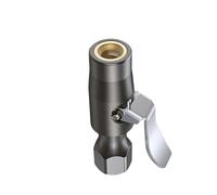 Heavy Duty Tire Inflator Nozzle - Leak-Proof Compressor Attachment | Temperature Resistant Gauge with Tire Chuck Function, Air Hose with Truck RV SUV Use, Auto Vehicle Accessory for Inflation Projects