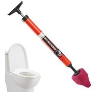 Heavy Duty Toilet Plunger - 66x10cm Toilet Suction Tool | Sewer Pipe Cleaner PVC | Strong Unclogging Tool | Bathroom Plumbing Accessory | Home, Hotel, Restaurant, Restroom Use