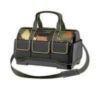 Heavy Duty Tool Bag, Portable Pouch Organizer, Expandable Box Belt Storage, Sturdy and Wear-Resistant for Electrician, Mechanic, Garden, Construction, Workshop, Travel