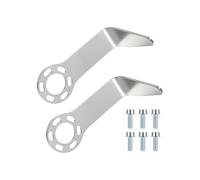 Heavy Duty Tool Bracket For Air Nailers Slip L Shaped Hook Lightweight Alloy Steel Compatibility Portable Pneumatic Rack