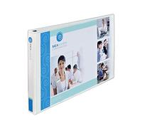 Heavy-Duty View Binders, 3 Rings, 1.5" Capacity, 11 x 17, White