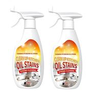 Heavy Grease Cleaner with Mild Formula & Quick Decomposition,2025 Heavy-duty Degreaser, Kitchen Strong Grill Multipurpose Oil Stain Remover,Degraissant Cuisine For Kitchen (2)