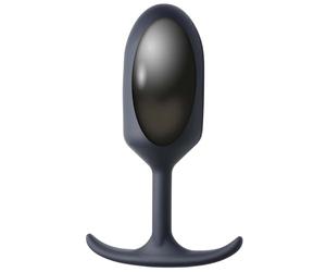 Heavy Hitters Plug anal lesté en silicone - XL AG472-XL Noir