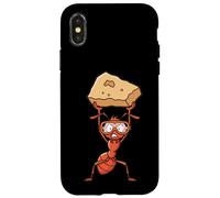 Heavy Lifter Puissant Fourmi Haltérophile Gym Cadeau Homme Femme Coque pour iPhone X/XS