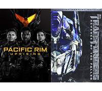 Heavy Machinery/ Robots Under and Out of Control: Pacific Rim Uprising + Transformers Revenge of the Fallen- 2 Disc Special Edition (2 Feature Film DVD Bundle)