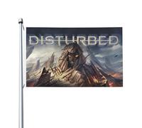 Heavy Metal Band Drapeau 3x5FT Double Face - Tapisserie Rock Band Heavy Metal - Fan Banner Chambre Décoration Murale Intérieur Extérieur - Accessoire Concert Cadeau Musique