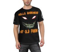 Heavy Metal Band T-Shirt Homme Rock Band - Tee Shirt Col Rond Manches Courtes - Haut Musique Métal Décontracté Été Streetwear - Mode Fans Concert Cadeau XL