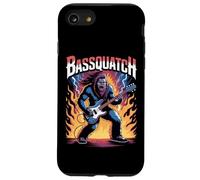 Heavy Metal Bassquatch Bigfoot Sasquatch Bass Player Coque pour iPhone SE (2020) / 7/8