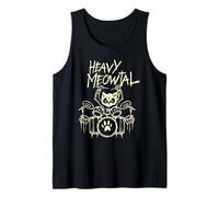 Heavy Metal Batterie pour chat batteur Headbanger Débardeur