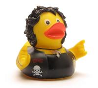 Heavy Metal Canard de bain | Canard de Plastique | Bath Duck | Duckshop | Rubber Duck | L: 8 cm