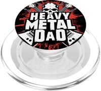 Heavy Metal Dad Musique Rock Père PopSockets PopGrip pour MagSafe