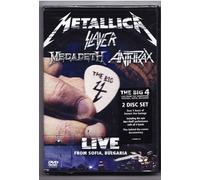 Heavy Metal DVD, Metallica Slayer Megadeth Anthrax/ Big FOUR 4 Live 2 DVD[Region Code : 2-6 Worldwide excl. N. America ] *NEW*