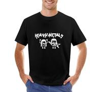 Heavy Metal Elements Music Ella Lopez Gift Unisex O-Neck 100% Cotton Short-Sleeve T-Shirts Black L