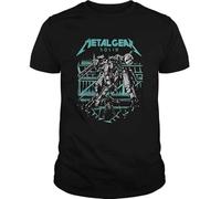 Heavy Metal Gear Solid T Shirt Heavy Metal Gear Solid T Shirt Black S Color L