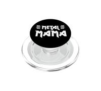 Heavy Metal Mom Metal Mama Maman PopSockets PopGrip pour MagSafe