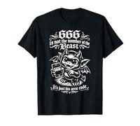 Heavy Metal Parodie 666 n'est Que l'indicatif régional de l'animal T-Shirt