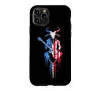 Heavy Metal Rock Music Band Drapeau américain USA Drip Graffiti Coque pour iPhone 11 Pro