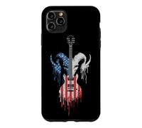 Heavy Metal Rock Music Band Drapeau américain USA Drip Graffiti Coque pour iPhone 11 Pro Max