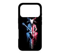 Heavy Metal Rock Music Band Drapeau américain USA Drip Graffiti Coque pour iPhone 17 Pro