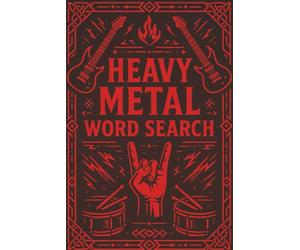 Heavy Metal Word Searche: Dive Into the World of Leather, Lyrics, and Loudness with Every Grid | Gift for Heavy Metal Fans | 6*9 Inches