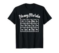 Heavy Metals Elements Table humoristique Science Humour Rock Music T-Shirt