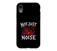 Heavy Metals Guitarist Not Just Noise Coque pour iPhone XR