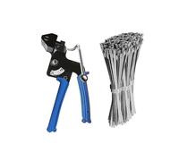 Heavy Steel Cable Tie Tool, Include 100 PCS Cable Ties, for Office SZRH