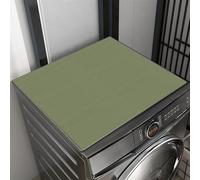 Heavyoff Housse de Protection pour Machine à Laver Top 40x30cm Antidérapant Tapis de Dessus de Machine Laver Couverture Universelle, Vert