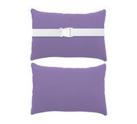 Heavyoff Oreiller de Chaise Longue, Appuie-Tête de Chaise Longue Bain de Soleil Coussin Oreiller de Transat pour Chaises Pliantes, Violet