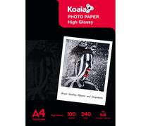 Heavyweight High Glossy Inkjet Photo Paper For Canon Hp Epson Inkjet Printer, A4, 210x297mm, 100 Sheets, 240g/M²