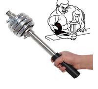 HEAXIY Poignée d'exercice de Bras de Fer, Barre D'haltères Professionnelle, Poignée de Force de La Main, Poignée de Musculation de l'avant-Bras pour Athlètes de Gymnastique, Biceps, Triceps