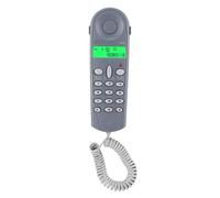 Heayzoki C019 Testeur de Ligne téléphonique Filaire Lineman Butt Test Check Connector Cable Tool, Testeur de Ligne téléphonique Intelligent Butt Set Support FSK/DTMF Dual System Caller ID.(Bleu)