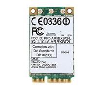 Heayzoki Carte réseau sans Fil, AR5BXB72 300M Mini-PCI-E Dual Band Network Card, pour IBM Atheros AR5BXB72 ar5008 Mini PCI-E Card pour /IBM T60/T61 42T0825