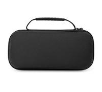 Heayzoki Étui de Rangement pour Switch, étui de Transport Portable EVA + Sac Rigide de Protection en Nylon, Double Fermeture à Glissière Durable, étanche à la Poussière et
