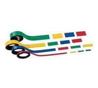 MAUL 65203-25 Bande Magnétique, 10 mm de large, 1000 mm de Long, Rouge