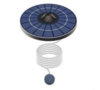 HEBEOT Aérateur de bassin , pompe à oxygène flottante, pas besoin de brancher, pompe à oxygène pour bassin à poissons d'extérieur