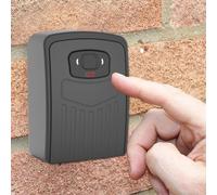 HEBEOT Boîte à clés intelligente avec reconnaissance d'empreintes digitales, pour l'intégration de l'application Tuya, accès multi-utilisateurs, résistant aux intempéries, coffre-fort électronique