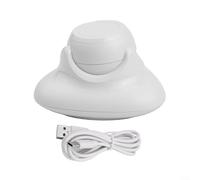 HEBEOT Capteur de présence humaine 24 G millimètres radars pour ZigBee 3.0 Détection de mouvement dynamique statique Surveillance du rythme cardiaque Angle de 120 degrés Support plafond mural ABS 89 x