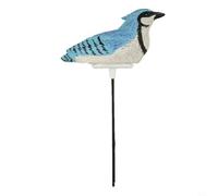 HEBEOT Capteur d'humidité du sol en forme d'oiseau - Testeur d'humidité du sol de jardin - Moniteur d'eau - Les oiseaux chantent lorsque l'eau est rare (bleu)