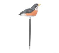 HEBEOT Capteur d'humidité du sol en forme d'oiseau - Testeur d'humidité du sol de jardin - Moniteur d'eau - Les oiseaux chantent lorsque l'eau est rare (noir)