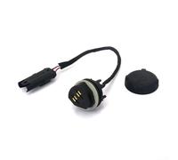 HEBEOT Chargeur USB pour moto BMW R1300GS 2023 Port caché ABS Noir Porte-bagages arrière Adaptateur d'alimentation pour serrure électronique