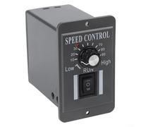 HEBEOT Contrôleur de vitesse de moteur 40 A CC 12 V-60 V Régulation avec interrupteur marche avant et arrière pour moteurs brossés dans les machines industrielles Emballage Équipement d'impression et