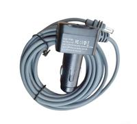 HEBEOT Cordon d'alimentation CC 12 V-24 V avec câble d'affichage numérique 60 W USB-C PD 36 W et USB-A 18 W pour camping-car, camion, bateau, connexion Internet hors réseau (3 mètres)